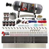 Nitrous Outlet Oxide Systems 00-10475-L-R-DS-12 DS 8 Cyl 8 Sol Direct Port Sys w/ Quad Rails Hi PSI(12Lb Bottle)(90° Noz) thumbnail 2