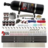 Nitrous Outlet Oxide Systems 00-10475-L-R-DS-15 DS 8 Cyl 8 Sol Direct Port Sys w/ Quad Rails Hi PSI(15Lb Bottle)(90° Noz) thumbnail 1