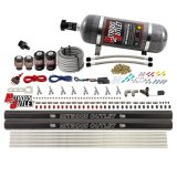 Nitrous Outlet Oxide Systems 00-10475-L-R-SBT-12 8 Cyl 4 Sol Direct Port Sys w/ Dual Rails Hi PSI(12Lb Bottle)(SBT Noz) thumbnail 1