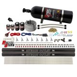 Nitrous Outlet Oxide Systems 00-10475-L-R-SBT-15 8 Cyl 4 Sol Direct Port Sys w/ Dual Rails Hi PSI(15Lb Bottle)(SBT Noz) thumbnail 1