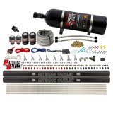 Nitrous Outlet Oxide Systems 00-10475-L-R-SBT-15 8 Cyl 4 Sol Direct Port Sys w/ Dual Rails Hi PSI(15Lb Bottle)(SBT Noz) thumbnail 2