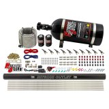 Nitrous Outlet Oxide Systems 00-10494-E85-R-10 10 Cyl 2Sol Direct Port Sys w/ Single Rail E85 Low PSI(10Lb Bottle)90° Noz thumbnail 2