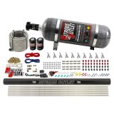 Nitrous Outlet Oxide Systems 00-10494-E85-R-SBT-12 10 Cyl 2Sol Direct Port Sys w/ Single Rail E85 Low PSI(12Lb Bottle)SBT Noz thumbnail 1