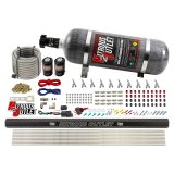 Nitrous Outlet Oxide Systems 00-10495-E85-R-SBT-12 10 Cyl 2 Sol Direct Port Sys w/ Single Rail E85 Hi PSI(12Lb Bottle)SBT Noz thumbnail 2