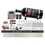 Nitrous Outlet Oxide Systems 00-10495-R-SBT-10 10 Cyl 2 Sol Direct Port Sys w/ Single Rail Hi PSI(10Lb Bottle)(SBT Noz) thumbnail 2