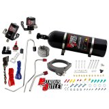 Nitrous Outlet MSD Atomic AirForce Oxide Plate Systems 00-10129-MSD-LS7-15 102mm Intake Hardline System (LS7) (Factory-Style Fuel Rails) (50-200HP) (15LB thumbnail 1