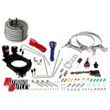 Nitrous Outlet Oxide Systems 00-10161-T-102-00 Systems, GM Truck Holley Hi-Ram 102mm Throttle Body Hard-line Plate Plate System - Passenger Side/Excludes Fuel Supply - Gas/E85 (5-55ps thumbnail 1