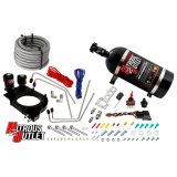 Nitrous Outlet Oxide Systems 00-10161-T-102-10 Systems, GM Truck Holley Hi-Ram 102mm Throttle Body - Gas/E85 (5-55psi)(50-200HP)(10lb Bottle) thumbnail 1