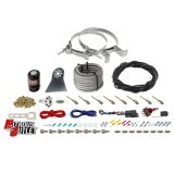 Nitrous Outlet Oxide Systems 00-10481-H-PF-DRY-00 Systems, Dry 8 Cylinder Direct Port System - .122 Solenoids/Nylon Hose/Showerhead Distribution Blocks/Plate Fittings (100-500HP) thumbnail 2
