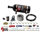 Nitrous Outlet Oxide Systems 00-10481-H-PF-DRY-10 Systems, Dry 8 Cylinder Direct Port System - .122 Solenoids/Nylon Hose/Showerhead Distribution Blocks/Plate Fittings (100-500HP) thumbnail 1