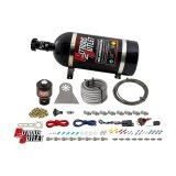 Nitrous Outlet Oxide Systems 00-10481-T-PF-DRY-10 Systems, Dry 8 Cylinder Direct Port System - .178 Trashcan Solenoids/Nylon Hose/Showerhead Distribution Blocks/Plate Fittings (1 thumbnail 1