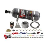 Nitrous Outlet Oxide Systems 00-10481-T-PF-DRY-12 Systems, Dry 8 Cylinder Direct Port System - .178 Trashcan Solenoids/Nylon Hose/Showerhead Distribution Blocks/Plate Fittings (1 thumbnail 1