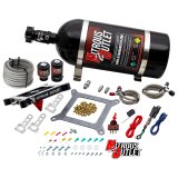 Nitrous Outlet Oxide Systems 00-10600-GEN4-10 Systems, 4150 Stinger 4 System - Braided Hoses/.122 (Gas/E85)(5-55 psi)(50-500 HP)(10lb Bottle) thumbnail 2