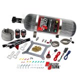 Nitrous Outlet Oxide Systems 00-10600-GEN4-12 Systems, 4150 Stinger 4 System - Braided Hoses/.122 (Gas/E85)(5-55 psi)(50-500 HP)(12lb Bottle) thumbnail 2