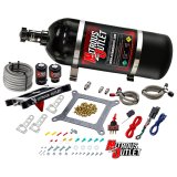Nitrous Outlet Oxide Systems 00-10600-GEN4-15 Systems, 4150 Stinger 4 System - Braided Hoses/.122 (Gas/E85)(5-55 psi)(50-500 HP)(15lb Bottle) thumbnail 2