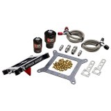 Nitrous Outlet Oxide Systems 00-10602-GEN4-SF Systems, 4150 Stinger 4 Race Solenoid Forward Converid Brackets - (Gas/E85)(5-55 psi)(50-600 HP) thumbnail 1