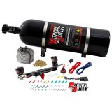Nitrous Outlet Oxide Systems 00-10604-GEN4-15 Systems, 4150 Stinger 4 System - Hard-line/.122 Solenoid/.177 Fuel Solenoid/Boomerang Solenoid Bracket - (Gas/E85)(5-55 psi)(50- thumbnail 1