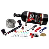 Nitrous Outlet Oxide Systems 00-10606-GEN4-10 Systems, 4150 Stinger 4 Race System - Hard-line/.178 (Gas/E85)(5-55 psi)(50-600 HP)(10lb Bottle) thumbnail 1
