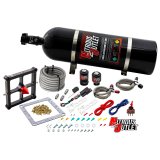 Nitrous Outlet Oxide Systems 00-10650-GEN4-15 Systems, 4500 Stinger 4 System - Braided Hoses/.122 (Gas/E85)(5-55 psi)(50-500 HP)(15lb Bottle) thumbnail 2