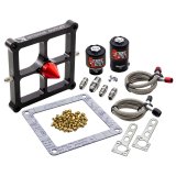 Nitrous Outlet Oxide Systems 00-10650-GEN4-SF Systems, 4500 Stinger 4 Solenoid Forward Conversion Brackets - (Gas/E85)(5-55 psi)(50-500 HP) thumbnail 1