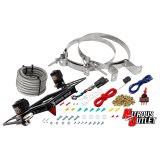 Nitrous Outlet Oxide Systems 00-10654-GEN4-00 Systems, 4500 Stinger 4 System - Hard-line/.122 Solenoid/.177 Fuel Solenoid/Boomerang Solenoid Bracket - (Gas/E85)(5-55 psi)(50- thumbnail 1