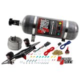 Nitrous Outlet Oxide Systems 00-10654-GEN4-12 Systems, 4500 Stinger 4 System - Hard-line/.122 Solenoid/.177 Fuel Solenoid/Boomerang Solenoid Bracket - (Gas/E85)(5-55 psi)(50- thumbnail 2