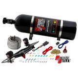 Nitrous Outlet Oxide Systems 00-10654-GEN4-15 Systems, 4500 Stinger 4 System - Hard-line/.122 Solenoid/.177 Fuel Solenoid/Boomerang Solenoid Bracket - (Gas/E85)(5-55 psi)(50- thumbnail 2