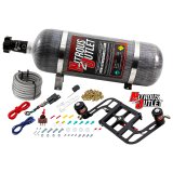 Nitrous Outlet Oxide Systems 00-10656-GEN4-12 Systems, 4500 Stinger 4 Race System - Hard-line/.178 (Gas/E85)(5-55 psi)(50-600 HP)(12lb Bottle) thumbnail 1