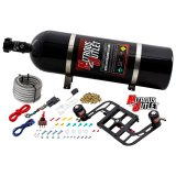 Nitrous Outlet Oxide Systems 00-10656-GEN4-15 Systems, 4500 Stinger 4 Race System - Hard-line/.178 (Gas/E85)(5-55 psi)(50-600 HP)(15lb Bottle) thumbnail 1