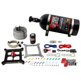 Nitrous Outlet Oxide Systems 00-10670-GEN4-10 Systems, 4150 Stinger 4 Dry System - Braided Hoses/.122 Solenoid/Universal Solenoid Bracket - (50-500 HP)(10lb Bottle) thumbnail 2