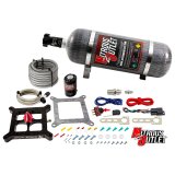 Nitrous Outlet Oxide Systems 00-10670-GEN4-12 Systems, 4150 Stinger 4 Dry System - Braided Hoses/.122 Solenoid/Universal Solenoid Bracket - (50-500 HP)(12lb Bottle) thumbnail 2