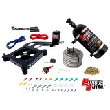 Nitrous Outlet Oxide Systems 00-10673-GEN4-10 Systems, 4150 Stinger 4 Dry System - Hard-line/.122 Solenoid/Boomerang Solenoid Bracket - (50-500 HP)(10lb Bottle) thumbnail 2