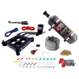 Nitrous Outlet Oxide Systems 00-10673-GEN4-12 Systems, 4150 Stinger 4 Dry System - Hard-line/.122 Solenoid/Boomerang Solenoid Bracket - (50-500 HP)(12lb Bottle) thumbnail 2