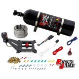 Nitrous Outlet Oxide Systems 00-10675-GEN4-15 Systems, 4150 Stinger 4 Dry System - Hard-line/.122 Solenoid/Deep Break Solenoid Bracket/Solenoids Mount Upside Down - (50-500 H thumbnail 1