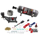 Nitrous Outlet Oxide Systems 00-10676-GEN4-12 Systems, 4150 Stinger 4 Dry Race System - Hard-line/Mount Upside Down - (50-600 HP)(12lb Bottle) thumbnail 1