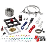 Nitrous Outlet Oxide Systems 00-10677-GEN4-00 Systems, 4500 Stinger 4 Dry System - Braided Hoses/.122 Solenoid/Universal Solenoid Bracket - (50-500 HP)(No Bottle) thumbnail 1