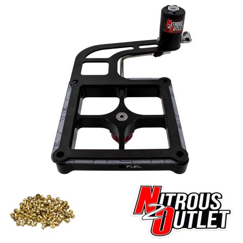 Nitrous Outlet Oxide Systems 00-10680-GEN4-SF Systems, 4500 Stinger 4 Dry Solenoid Forward Conversion Kit - Hard-line/.122 Solenoid/Boomerang Solenoid Bracket - (50-500 HP)