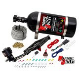 Nitrous Outlet Oxide Systems 00-10681-GEN4-10 Systems, 4500 Stinger 4 Dry Race System - Hard-line/.178 Trashcan Solenoid/Boomerang Solenoid Bracket - (50-600 HP)(10lb Bottle) thumbnail 2