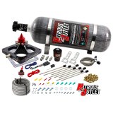 Nitrous Outlet Oxide Systems 00-45900CS-DRY1-12 Systems, 4500 Dry Kraken Competition Plate System - l Solenoid Bracket (200-950 HP)(12lb Bottle) thumbnail 1