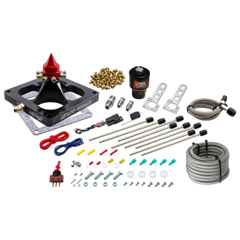 Nitrous Outlet Oxide Systems 00-45900CS-DRY1-SF Systems, 4500 Dry Kraken Competition Plate Solenoid /Universal Solenoid Bracket (200-950 HP)