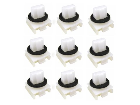 Precision Replacement Parts Weatherstrip Seal Fasteners CFK-1256-97 1997-2004 Ford Pickup/Expedition -2, Cowl Fastener Clip Kit, 9 Piece Set thumbnail 2