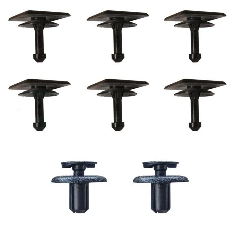 Precision Replacement Parts Weatherstrip Seal Fasteners CFK-3741-14 2014-2019 Subaru Forester (4Dr Wagon), Cowl Fastener Clip Kit, 8 Piece Set thumbnail 3