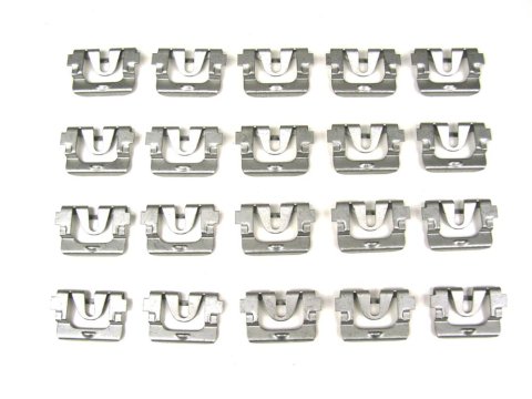 Precision Replacement Parts Windshield Molding Clip Kits PCK-1101-68 1968-1972 Chevrolet EL Camino, Kit, Rear Window, 20 Piece Set thumbnail 1