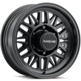 Raceline Wheels 451B Ryno Satin Black Trailer 13x4.5 Wheel, 451 Ryno, 13 in. x 4.5 in., 5 x 114.3mm Bolt Pattern, Cast Aluminum, Satin, Black, 0.00mm Offset, 81.03mm Center Bore, Each thumbnail 2