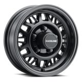 Raceline Wheels 451B Ryno Satin Black Trailer 15x6 Wheel, 451 Ryno, 15 in. x 6 in., 6 x 139.7mm Bolt Pattern, Cast Aluminum, Satin, Black, 0.00mm Offset, 107.95mm Center Bore, Each thumbnail 5