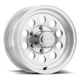 Raceline Wheels 881MC Mod Machined Trailer 14x6 Wheel, 881 Trailer, 14 in. x 6 in., 5 x 4.50 in. Bolt Pattern, Cast Aluminum, Machined, Natural, 0.00mm Offset, 81.03mm Center Bore, Each thumbnail 6