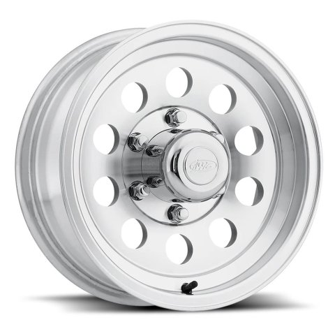 Raceline Wheels 881MC Mod Machined Trailer 15x6 Wheel, 881 Trailer, 15 in. x 6 in., 5 x 4.50 in. Bolt Pattern, Cast Aluminum, Machined, Natural, 0.00mm Offset, 81.03mm Center Bore, Each