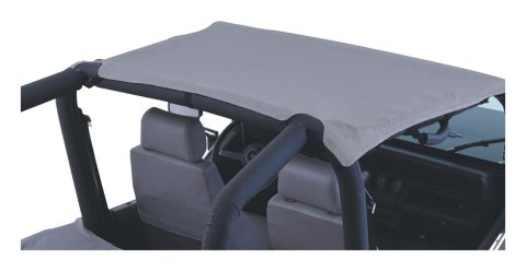 RT Off-Road Beach Toppers for 1992-1995 WRANGLER - BT30009 Soft Top, Topper, Partial Top Type, Fabric, Gray, Jeep, Each