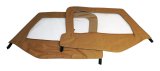 RT Off-Road Door Skins for 1987-1995 WRANGLER - DS10037 Skins, Driver and Passenger Side Upper, Fabric, Spice, Jeep, Pair thumbnail 2