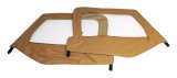 RT Off-Road Door Skins for 1997-2006 WRANGLER - DS10137 Skins, Driver and Passenger Side Upper, Fabric, Spice, Jeep, Pair thumbnail 2